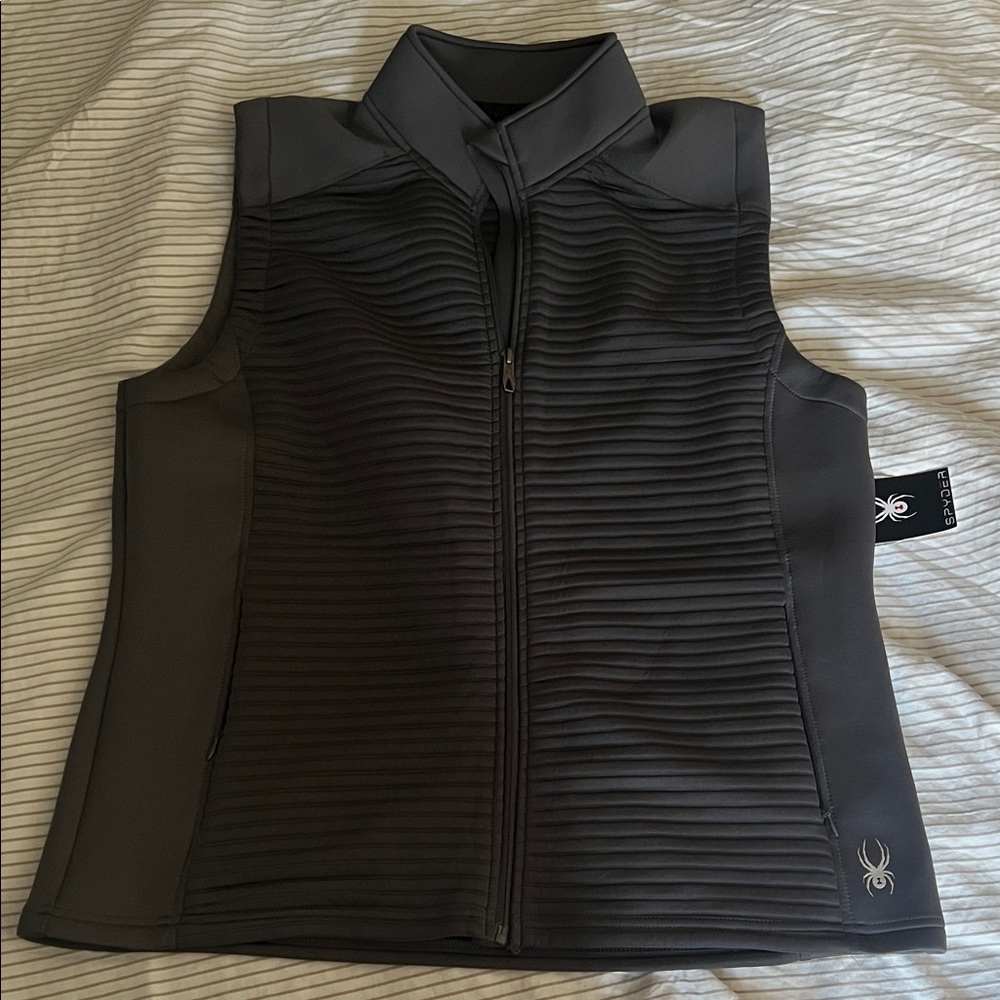 Spyder Women's Charcoal Ski Winter Vest